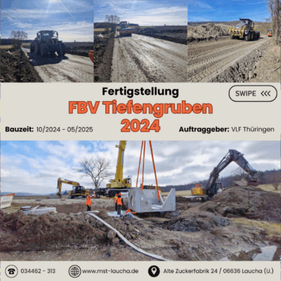 Fertigstellung FBV Tiefengruben